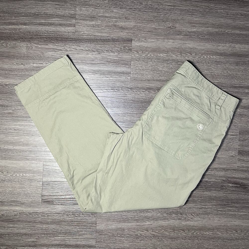RailRiders Blue Ridge Mountain Pants Mens 40x32 Khaki Stretch Hiking Outdoor EUC